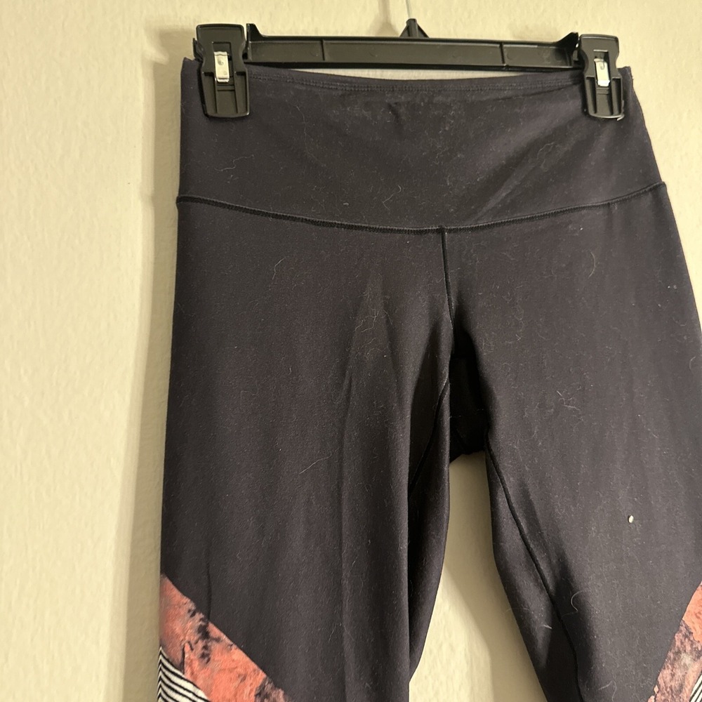 prAna Leggings Womens XS Gray Colorblock Pants Active Yoga Gym Running Gorpcore - Picture 6 of 13